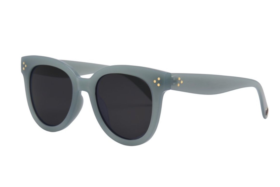 Cleo Sunnies in Avocado/Smoke - Addie Rose Boutique - Austin