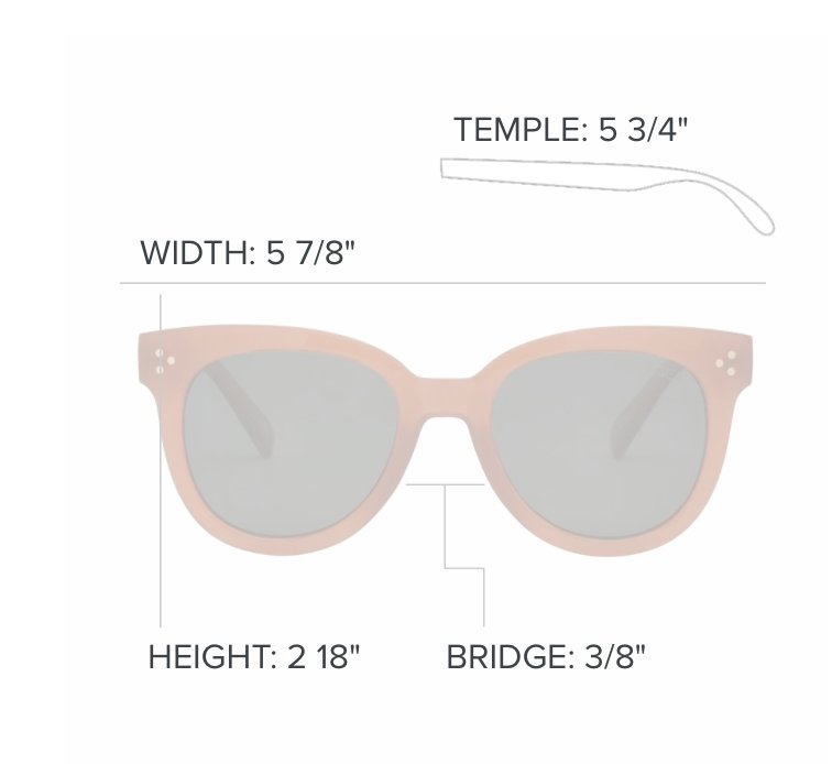 Cleo Sunnies in Avocado/Smoke - Addie Rose Boutique - Austin