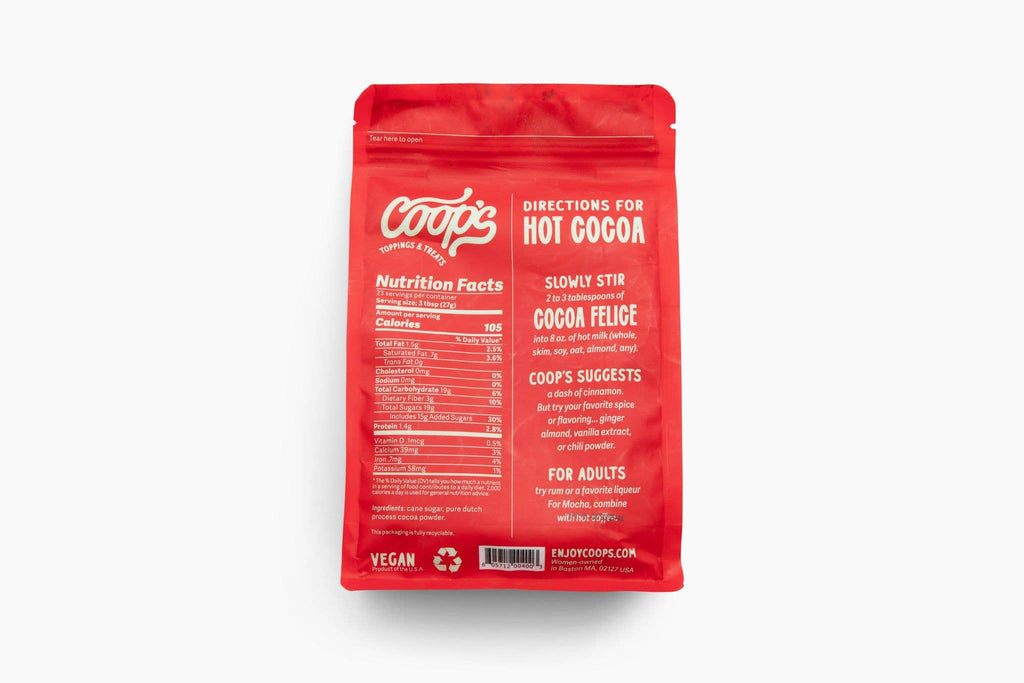 Coop's - Cocoa Felice Hot Chocolate Mix - Addie Rose Boutique - Austin