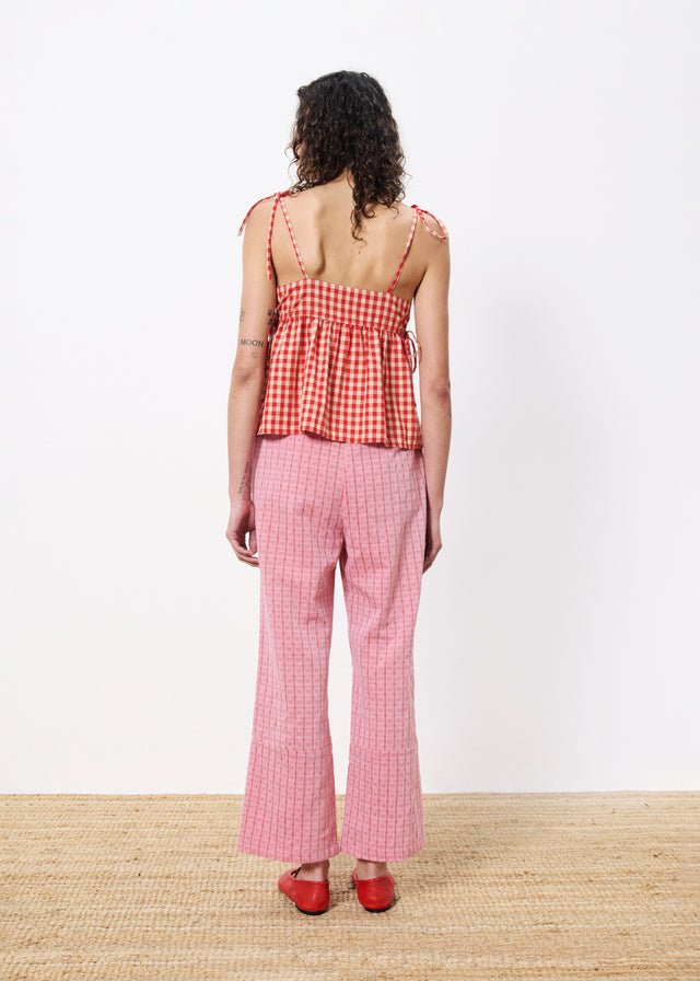 Cory Gingham Top - Addie Rose Boutique - Austin