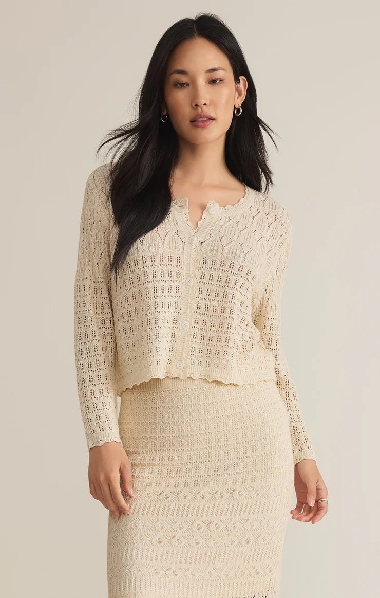 Crochet Cardigan - Addie Rose Boutique - Austin