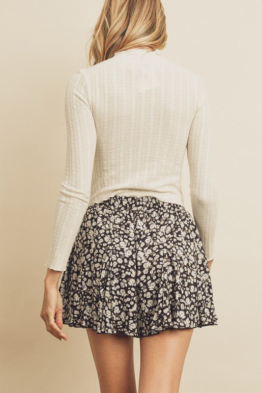 Daisy Flared Shorts - Addie Rose Boutique - Austin