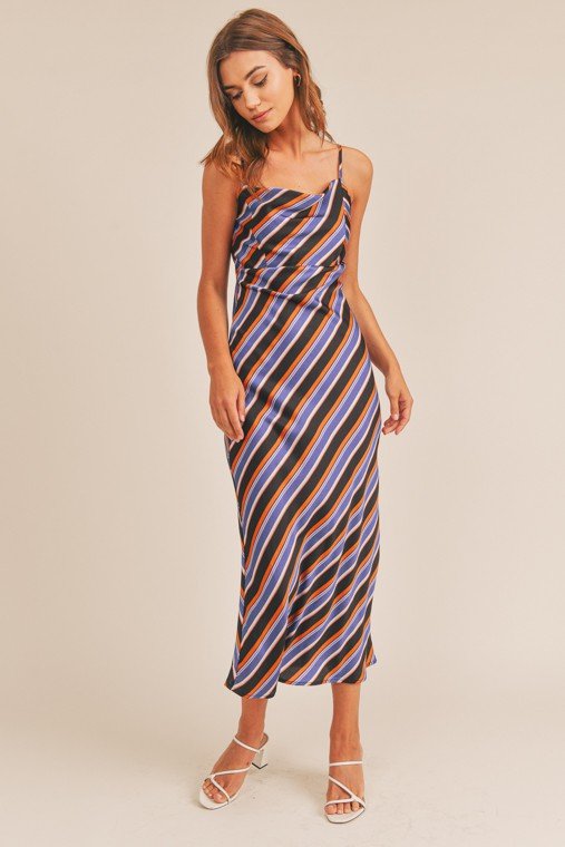 Darling Striped Dress - Addie Rose Boutique - Austin