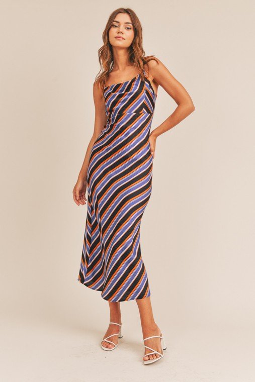 Darling Striped Dress - Addie Rose Boutique - Austin