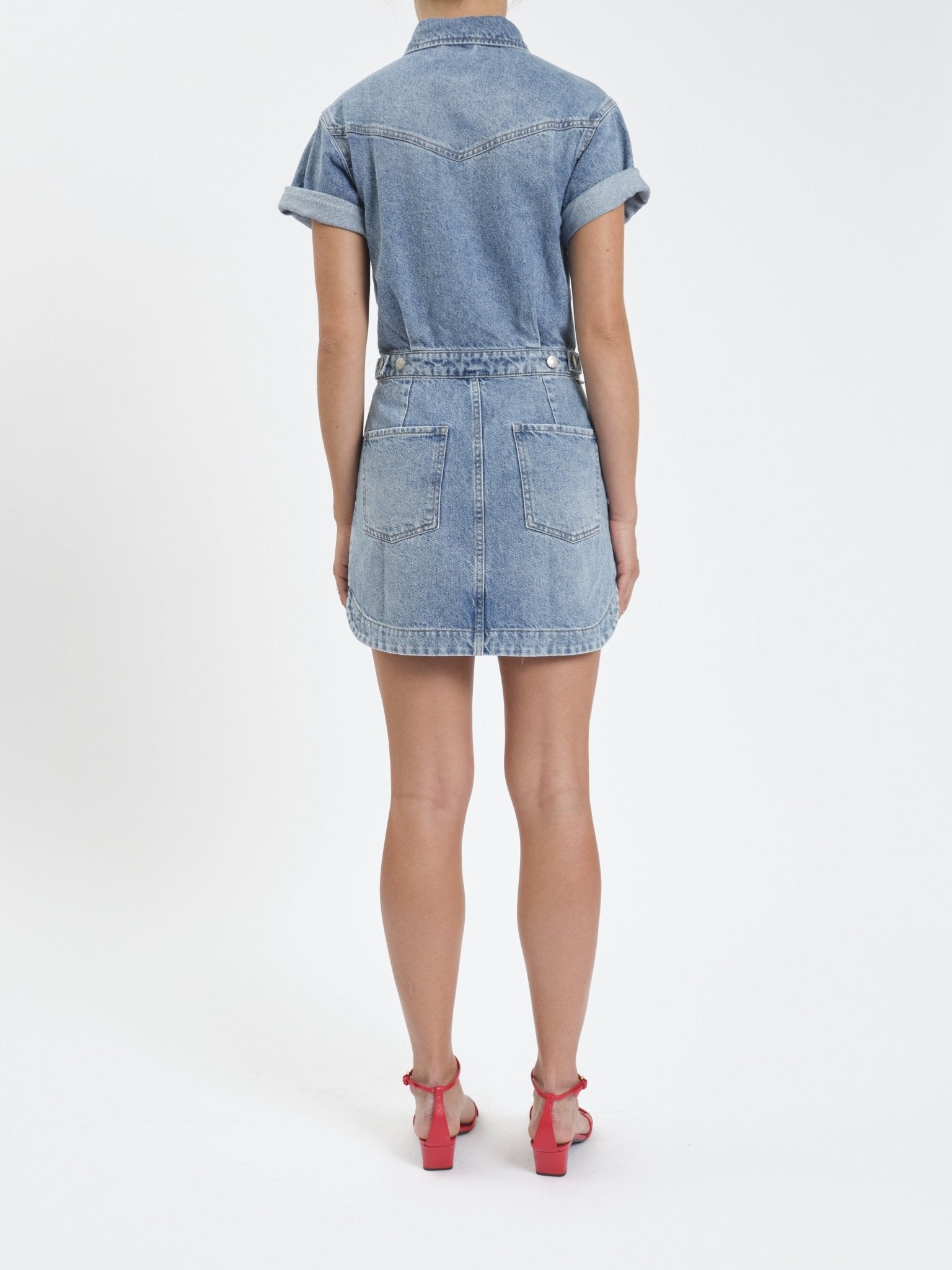 DAZE Denim Dress - Addie Rose Boutique - Austin