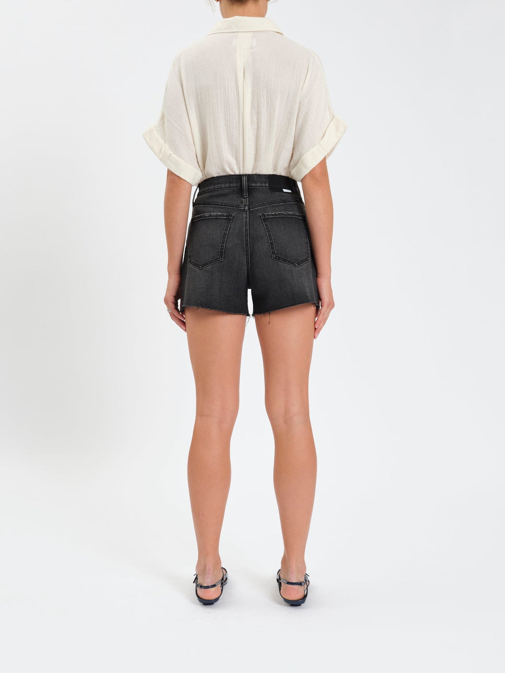 Daze - High Rise Knockout Short - Addie Rose Boutique - Austin