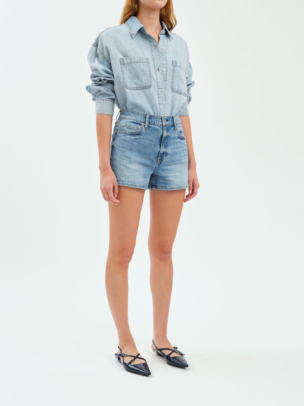 Daze - Troublemaker High Rise Marina Vintage - Addie Rose Boutique - Austin