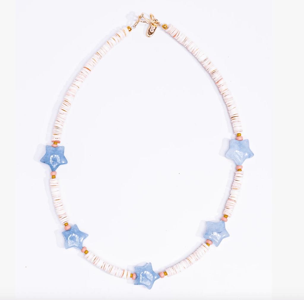 Denim Glass Stars - Addie Rose Austin