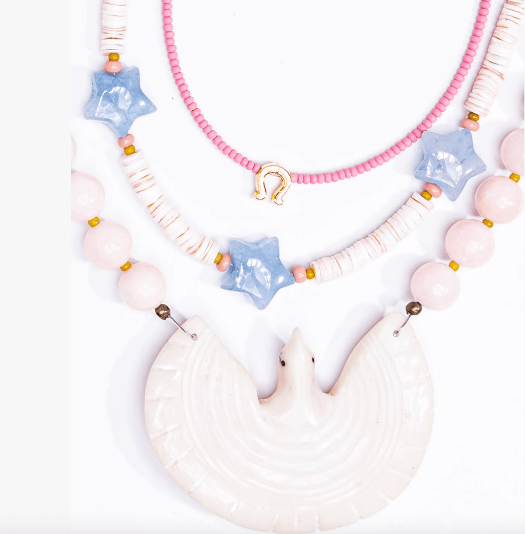 Denim Glass Stars - Addie Rose Austin