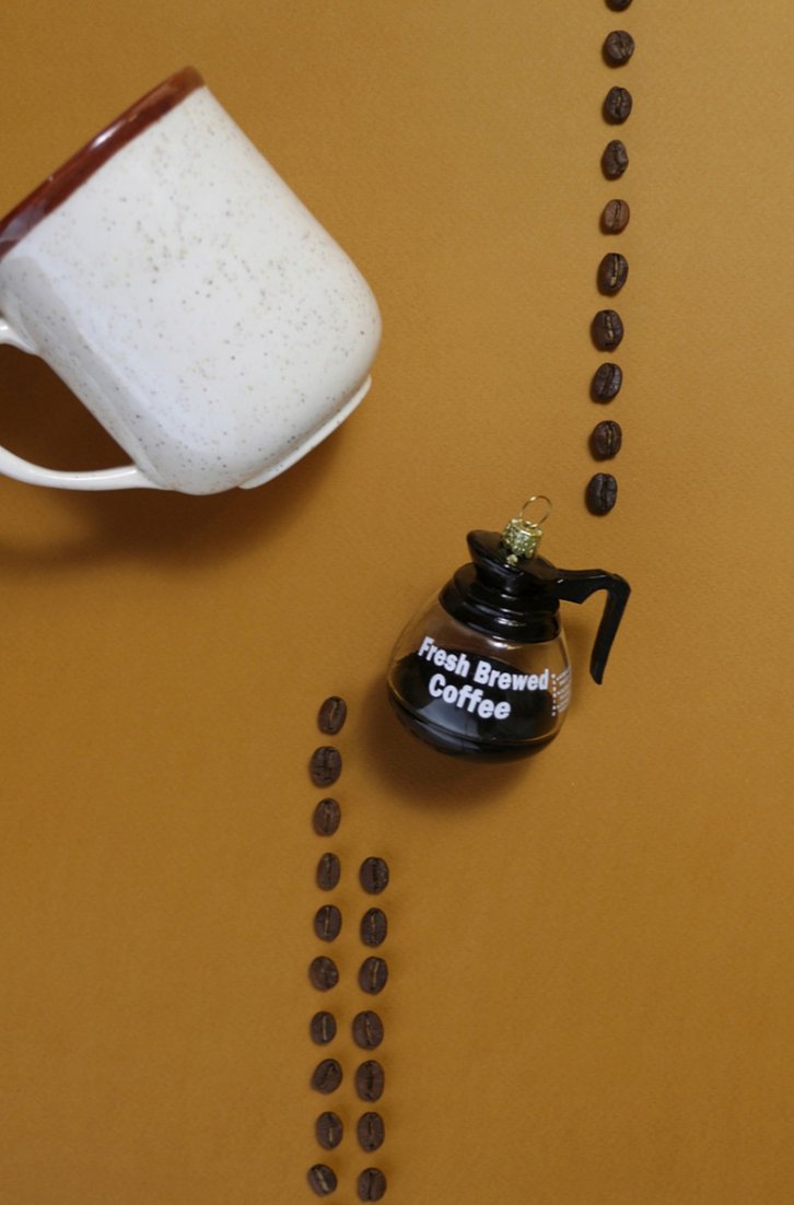 Dinner Coffee Ornament - Addie Rose Boutique - Austin