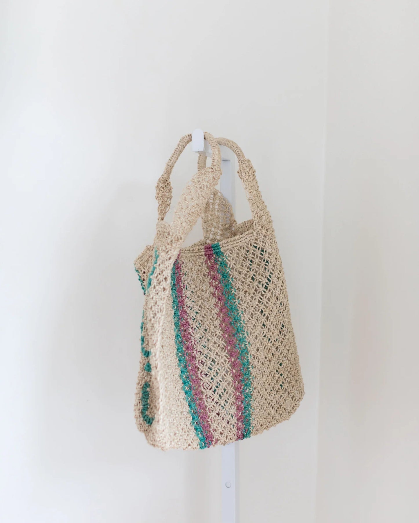 Dolly Jute Tote - Addie Rose Boutique - Austin