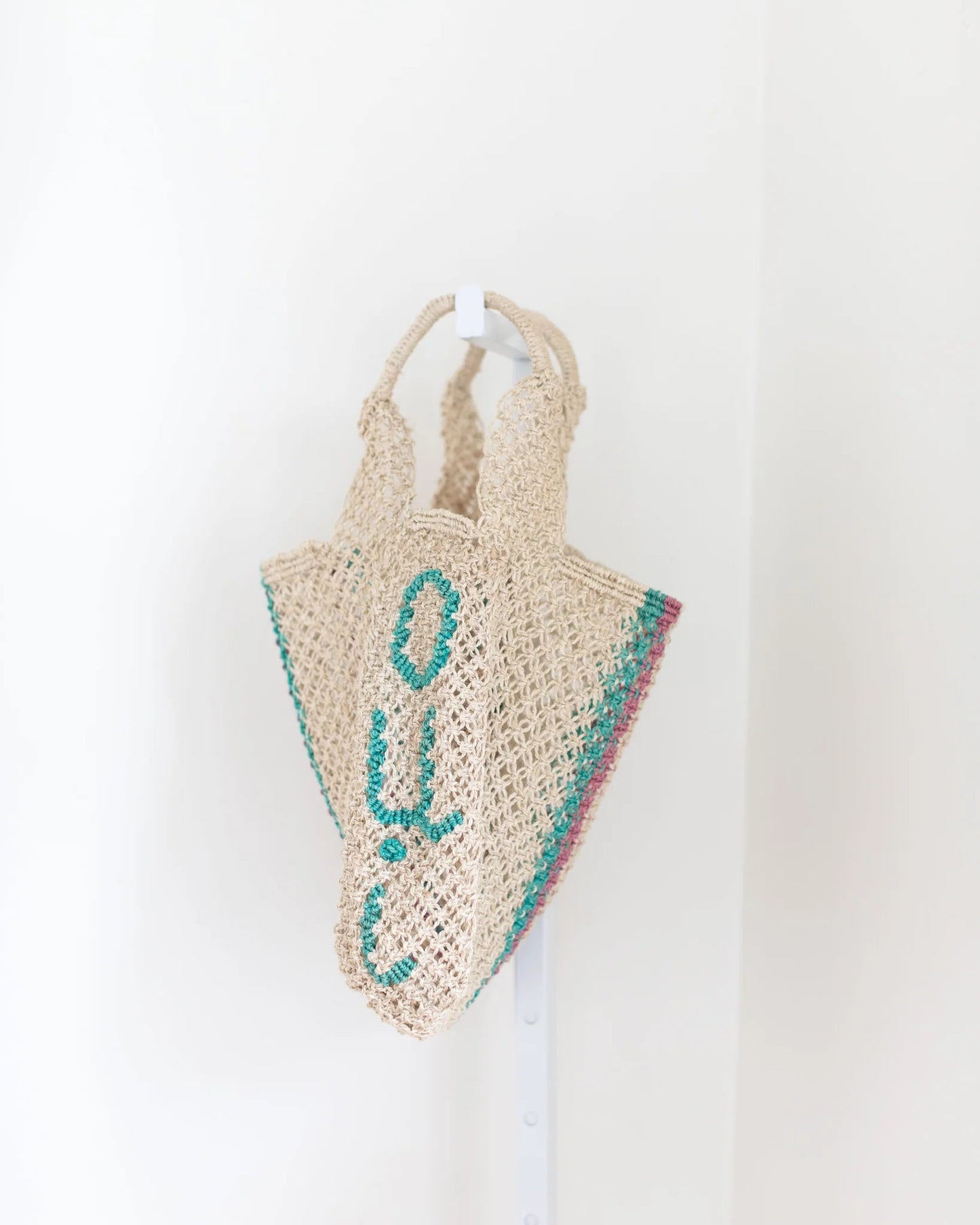 Dolly Jute Tote - Addie Rose Boutique - Austin