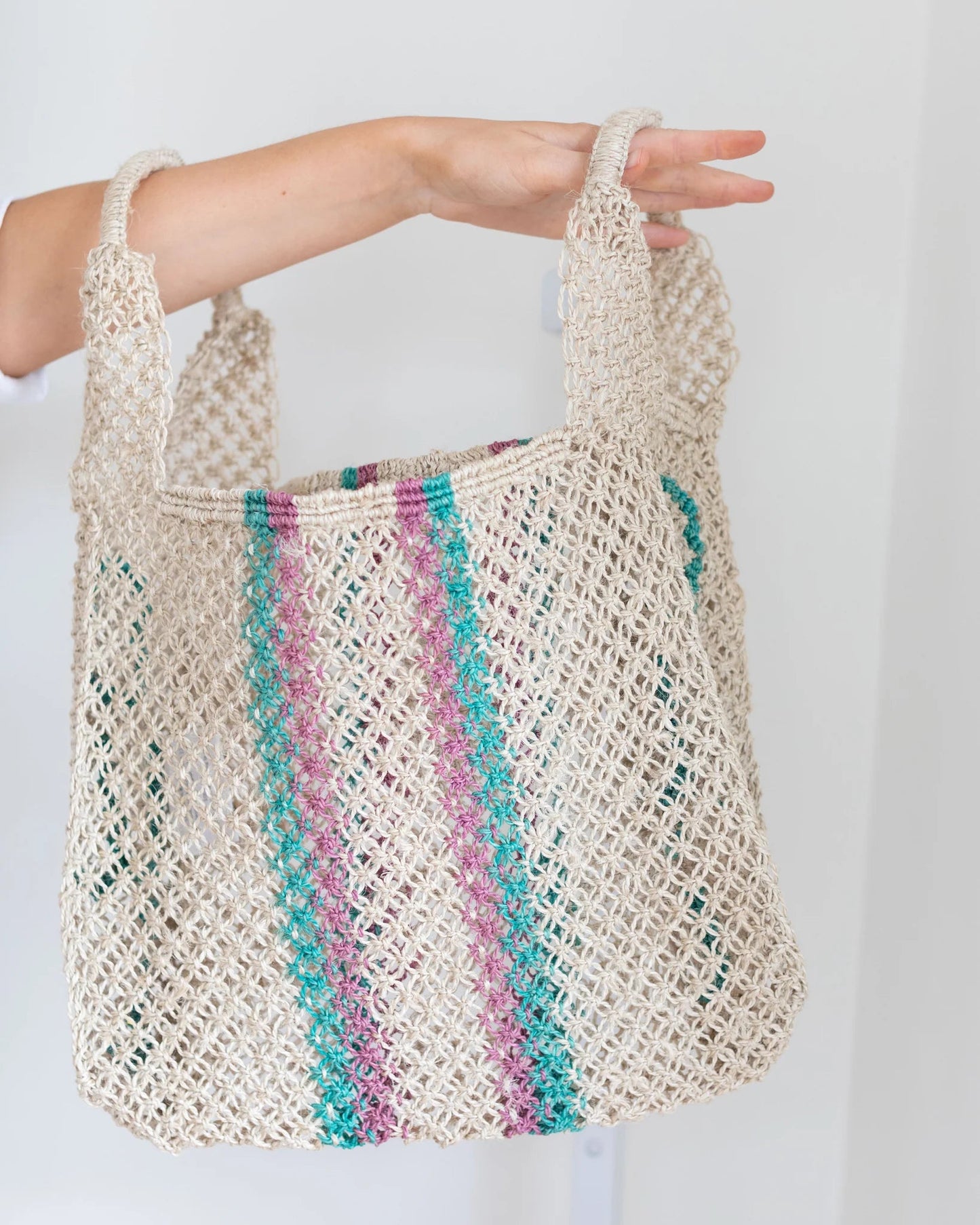 Dolly Jute Tote - Addie Rose Boutique - Austin