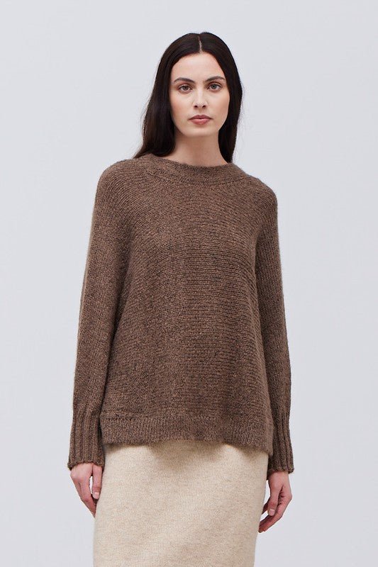 Dolman Sweater Top - Addie Rose Boutique - Austin