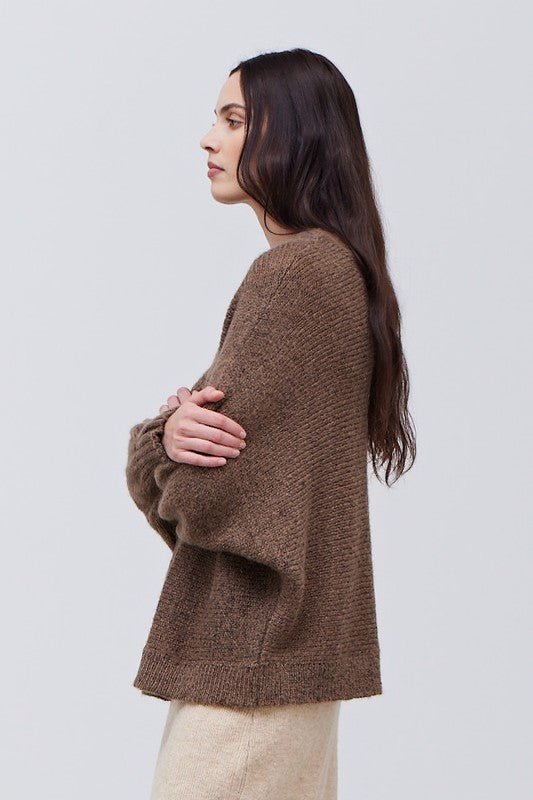 Dolman Sweater Top - Addie Rose Boutique - Austin