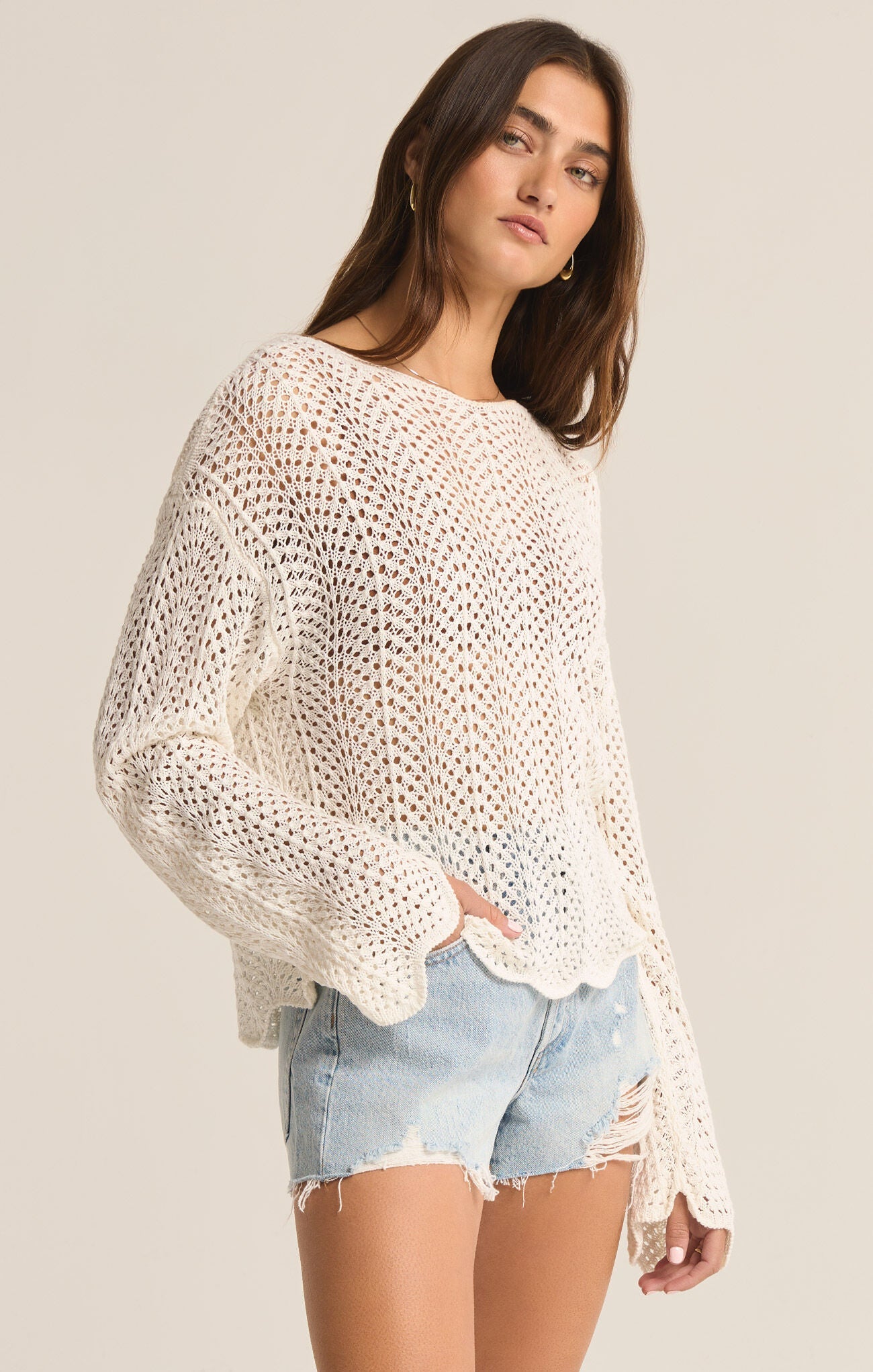 Donovan Sweater Top - Addie Rose Boutique - Austin