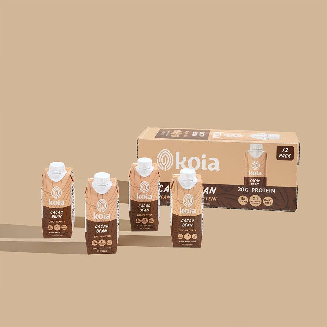 Koia - Cacao Bean Nutrition Shake - 12pk Shelf Stable