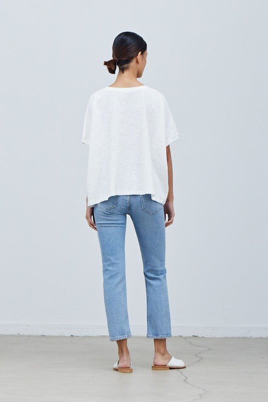 Easy Summer Tee - Addie Rose Boutique - Austin