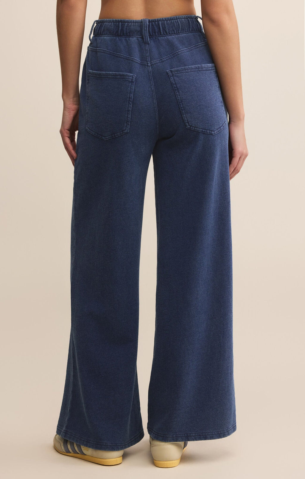 Entourage Knit Denim Pant - Addie Rose Austin