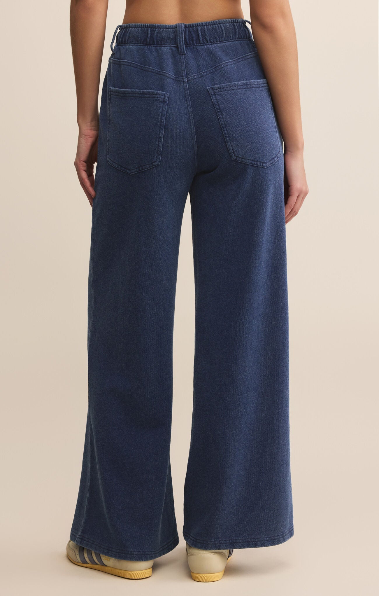 Entourage Knit Denim Pant - Addie Rose Austin
