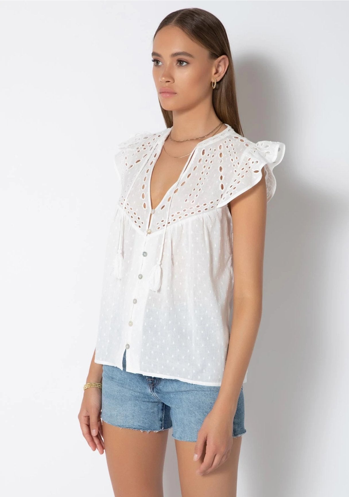 Evangeline Top - Addie Rose Boutique - Austin