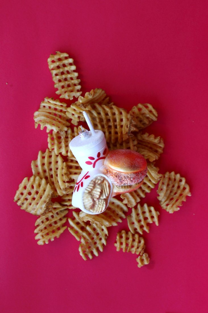 Fast Food Chicken Ornament - Addie Rose Boutique - Austin