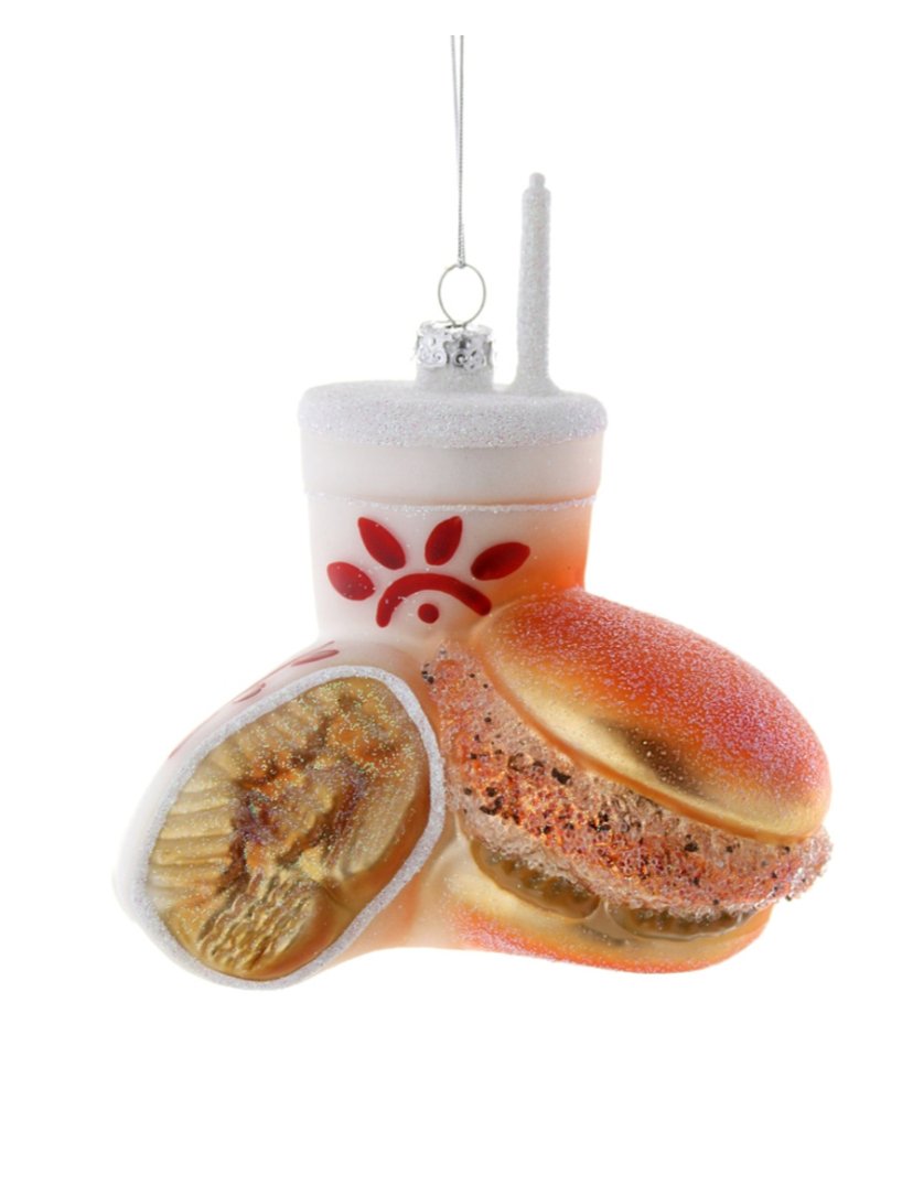 Fast Food Chicken Ornament - Addie Rose Boutique - Austin