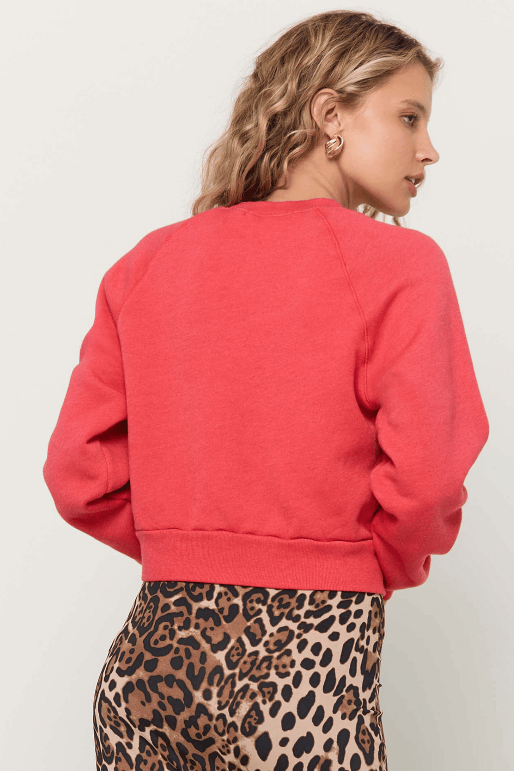 Félin de Paris Shrunken Sweatshirt - Addie Rose Boutique - Austin