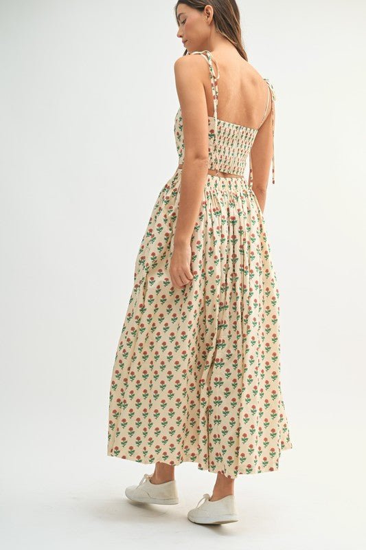 Floral Skirt - Addie Rose Boutique - Austin