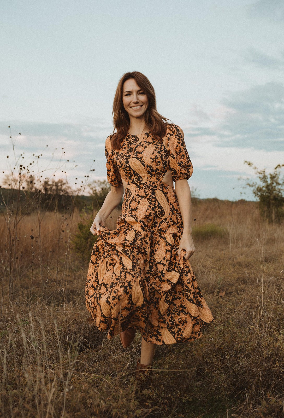 Flores Midi Dress - Addie Rose Boutique - Austin