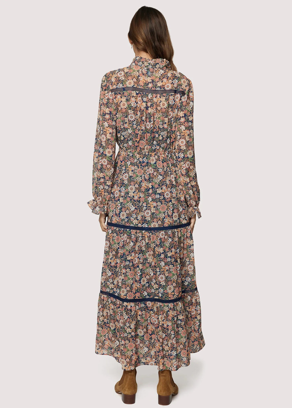 Flower Power Maxi Dress - Addie Rose Boutique - Austin