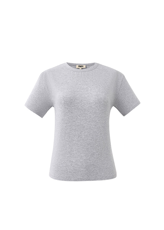 Frnch Tee - Grey - Addie Rose Austin