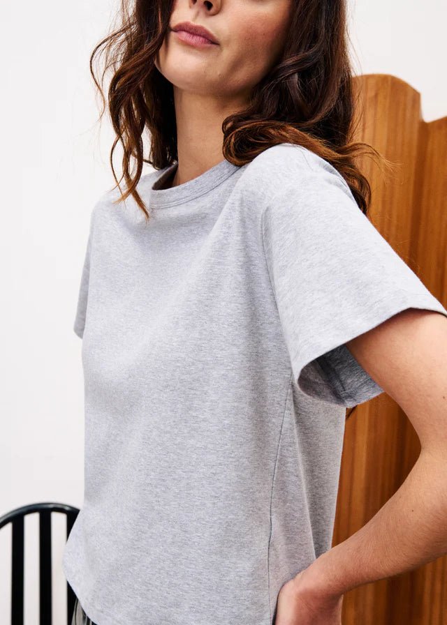Frnch Tee - Grey - Addie Rose Austin