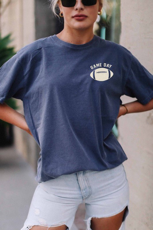 Game Day Touchdown Tee - Addie Rose Boutique - Austin