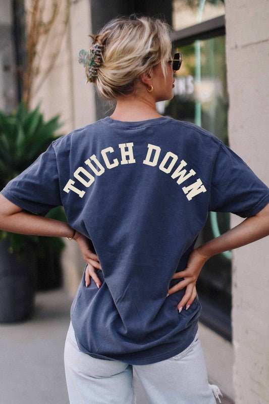 Game Day Touchdown Tee - Addie Rose Boutique - Austin