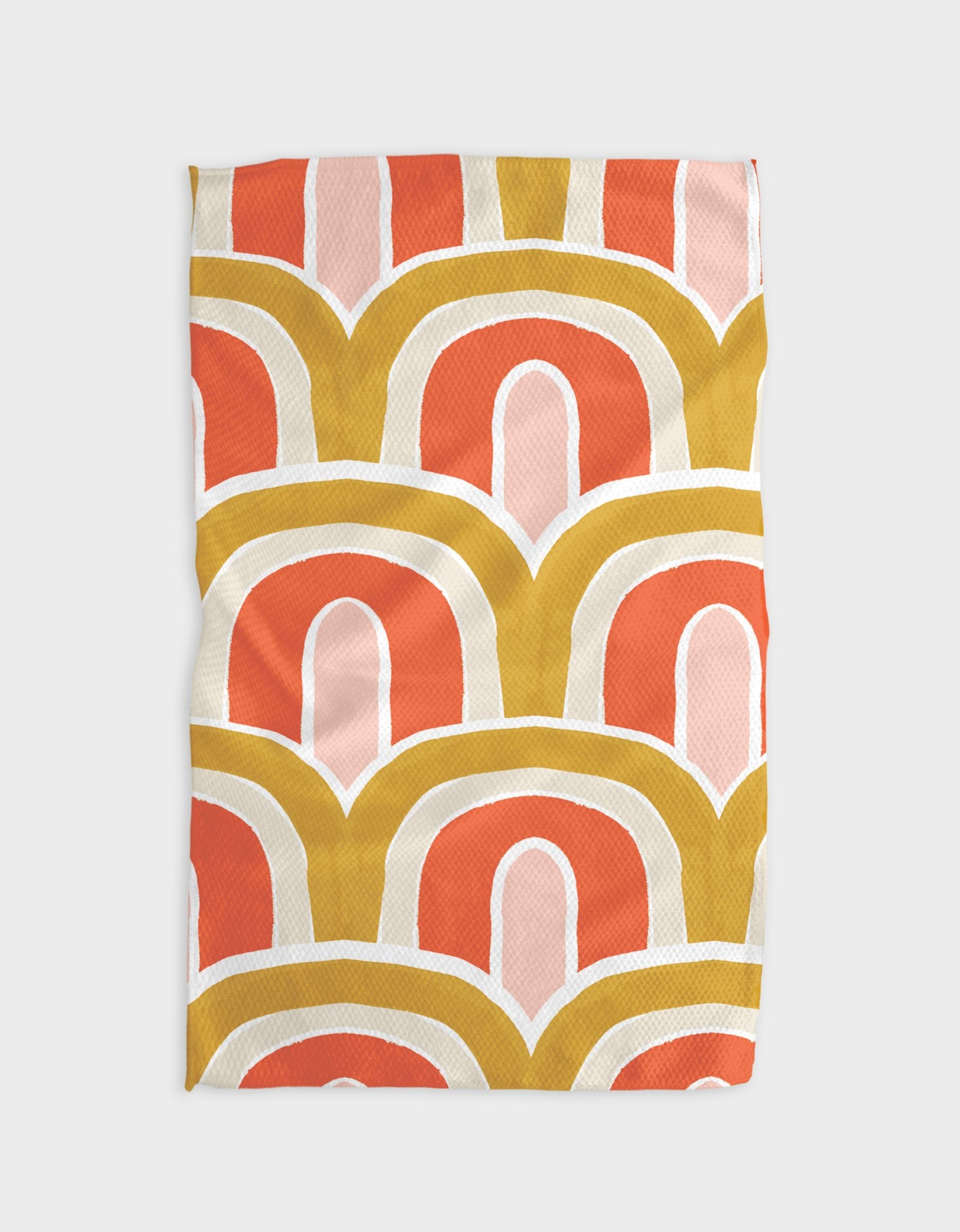 Geometry - Gold Bows Kitchen Tea Towel - Addie Rose Boutique - Austin