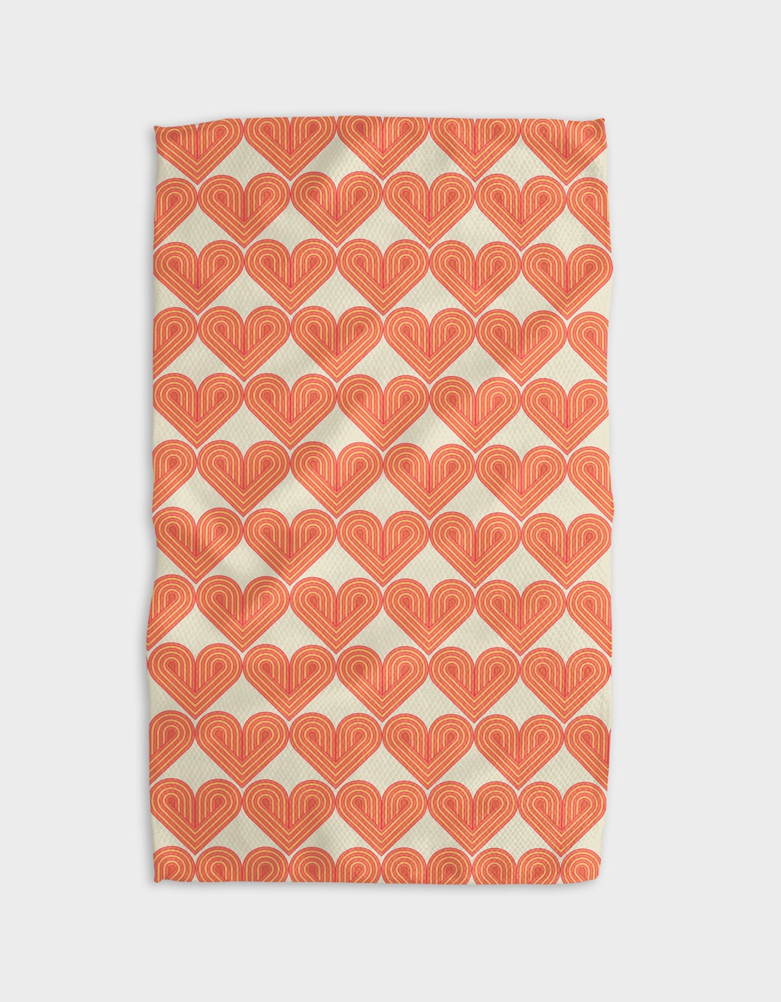 Geometry - Retro Lovers Kitchen Tea Towel - Addie Rose Boutique - Austin