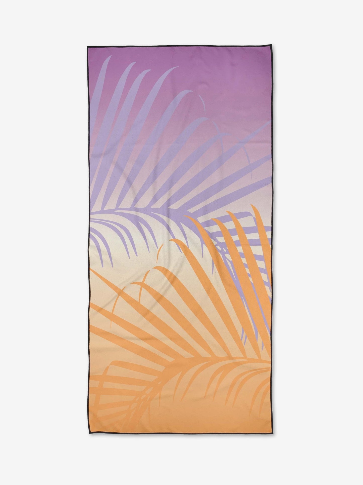 Geometry - Sunset Palm Beach Towel - Addie Rose Boutique - Austin