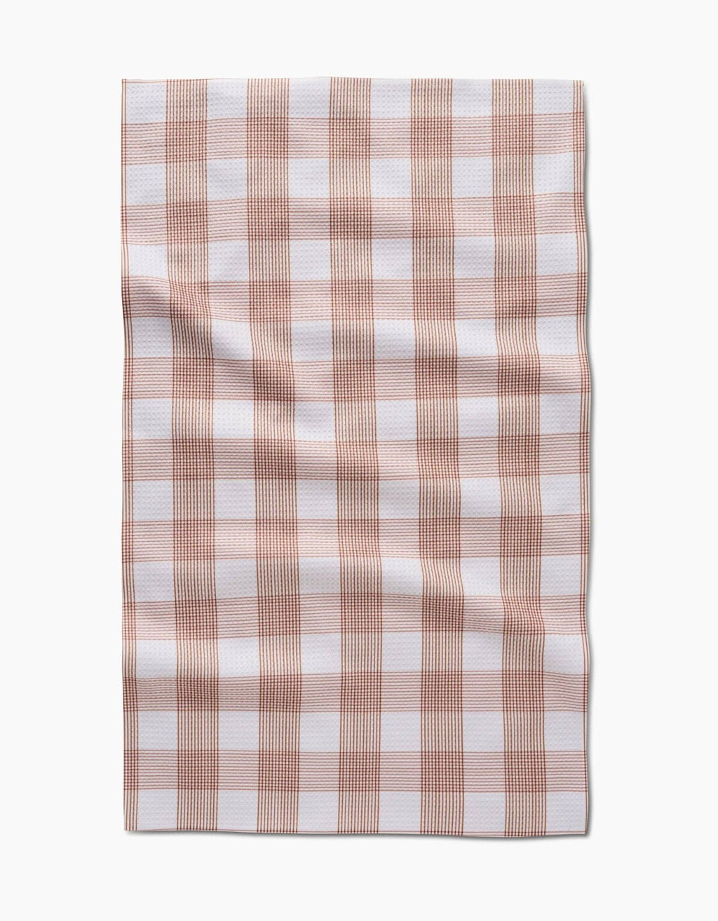 Geometry - Vintage Gingham Natural Tea Towel - Addie Rose Boutique - Austin