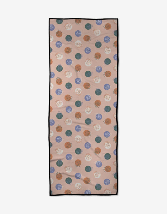 Geometry - Wonky Dots Yoga Towel - Addie Rose Boutique - Austin