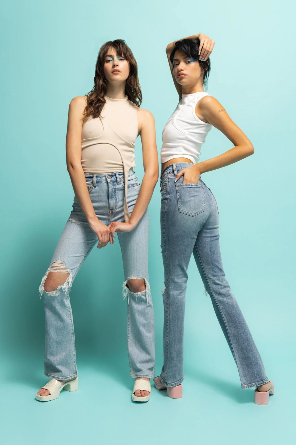Go - getter High Rise Flare - Addie Rose Boutique - Austin