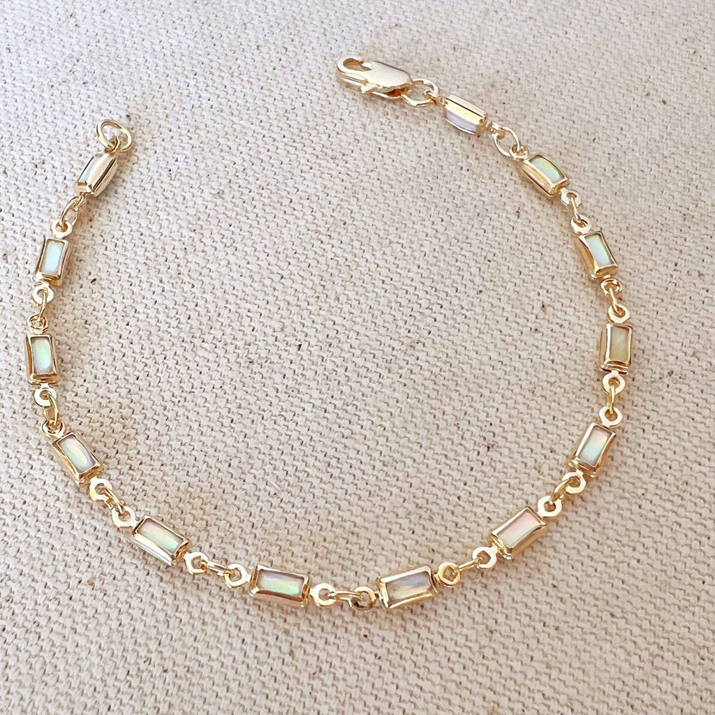 GoldFi - 18k Gold Filled Opal Bracelet - Addie Rose Boutique - Austin