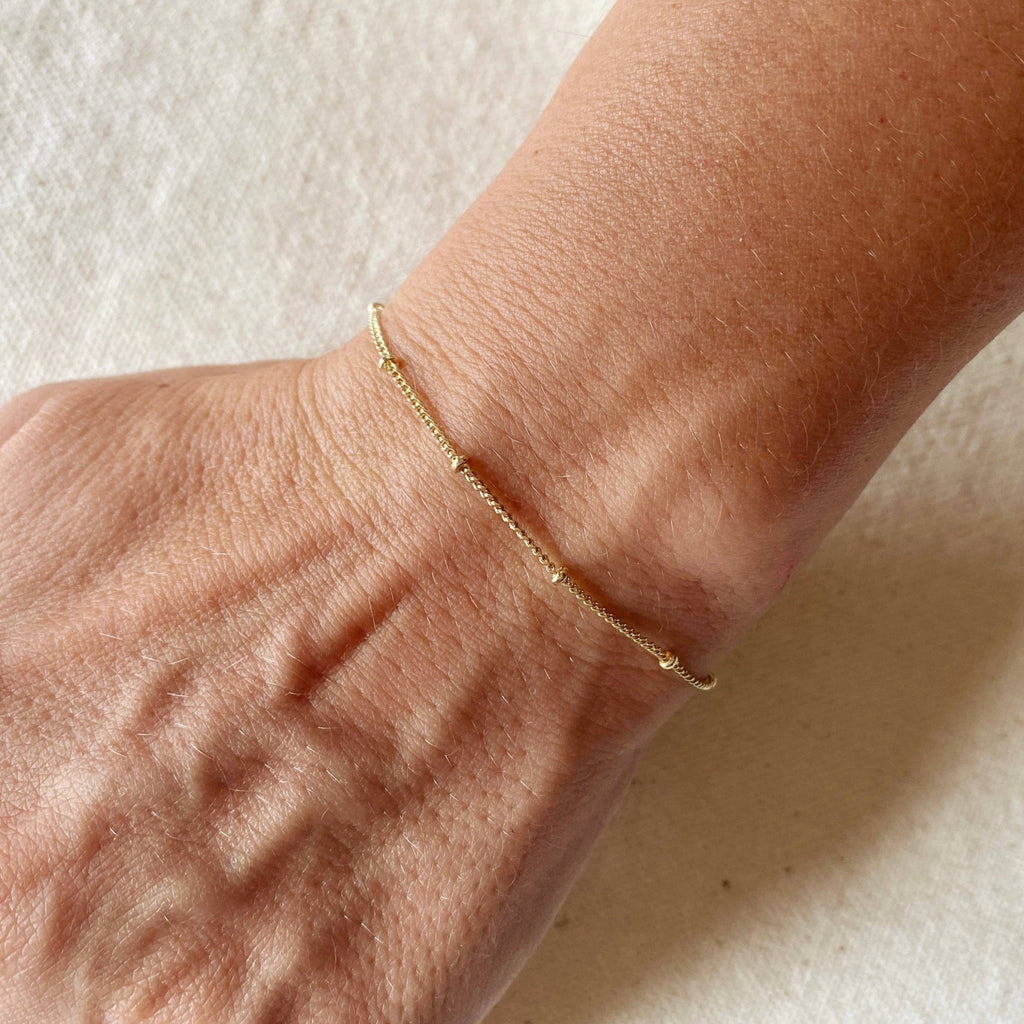 GoldFi - 18k Gold Filled Satellite Bracelet - Addie Rose Boutique - Austin