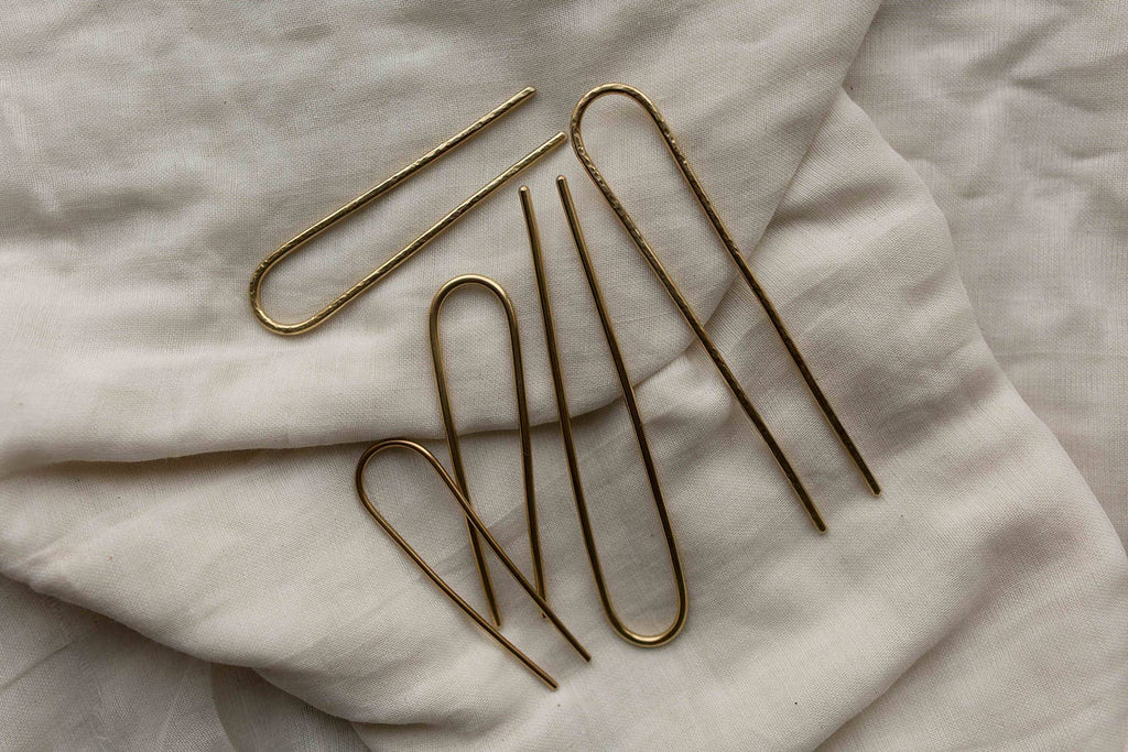 Hair Pin : Large / Smooth - Addie Rose Boutique - Austin