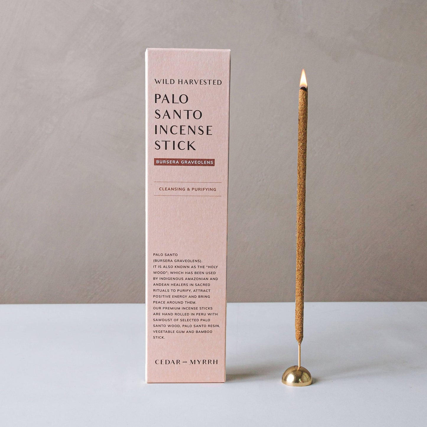 Hand Rolled Palo Santo Incense Stick - Addie Rose Boutique - Austin