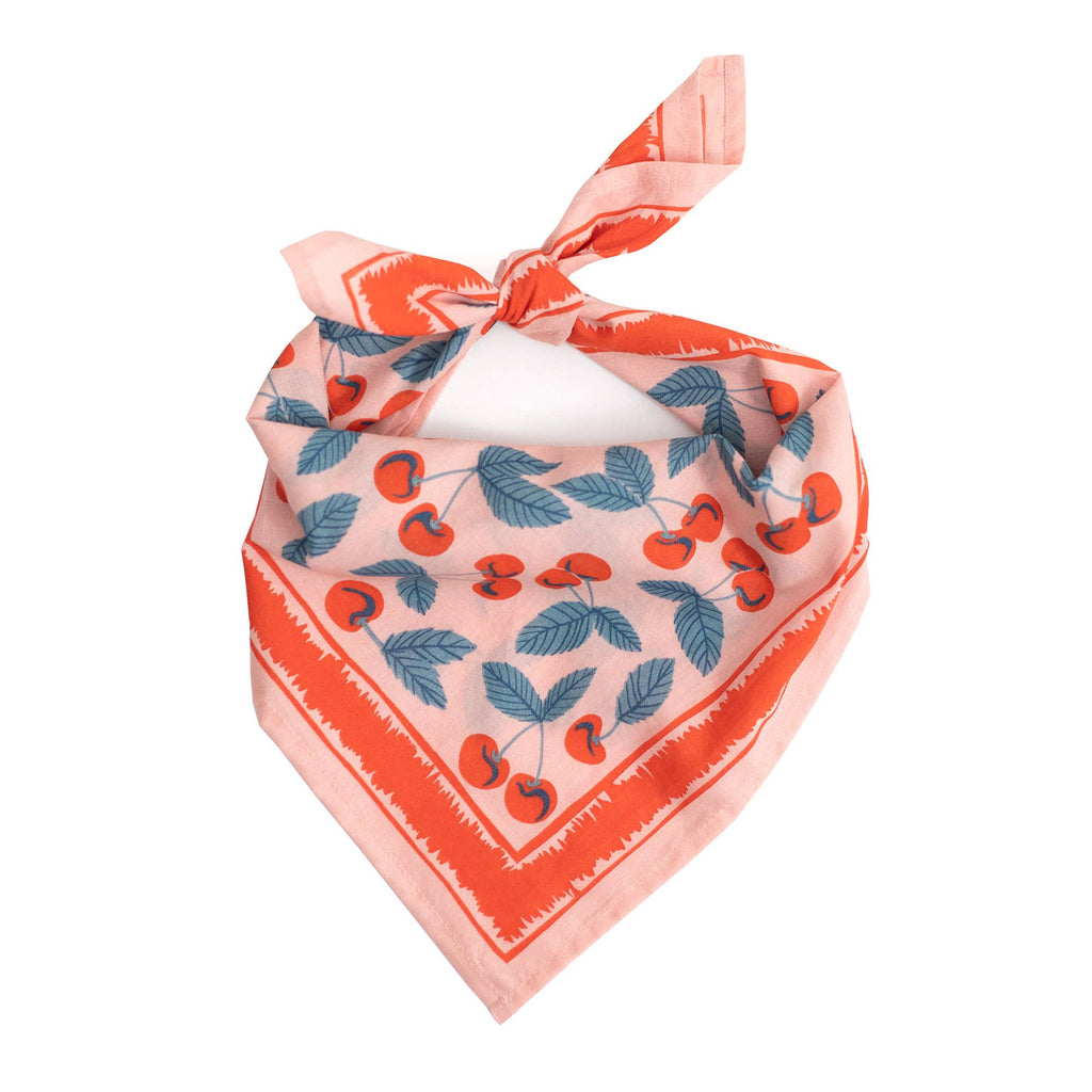 Handker Bandanas - No. 077 Cherry Bandana - Addie Rose Boutique - Austin