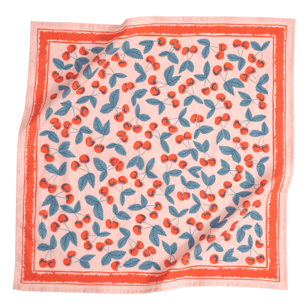 Handker Bandanas - No. 077 Cherry Bandana - Addie Rose Boutique - Austin