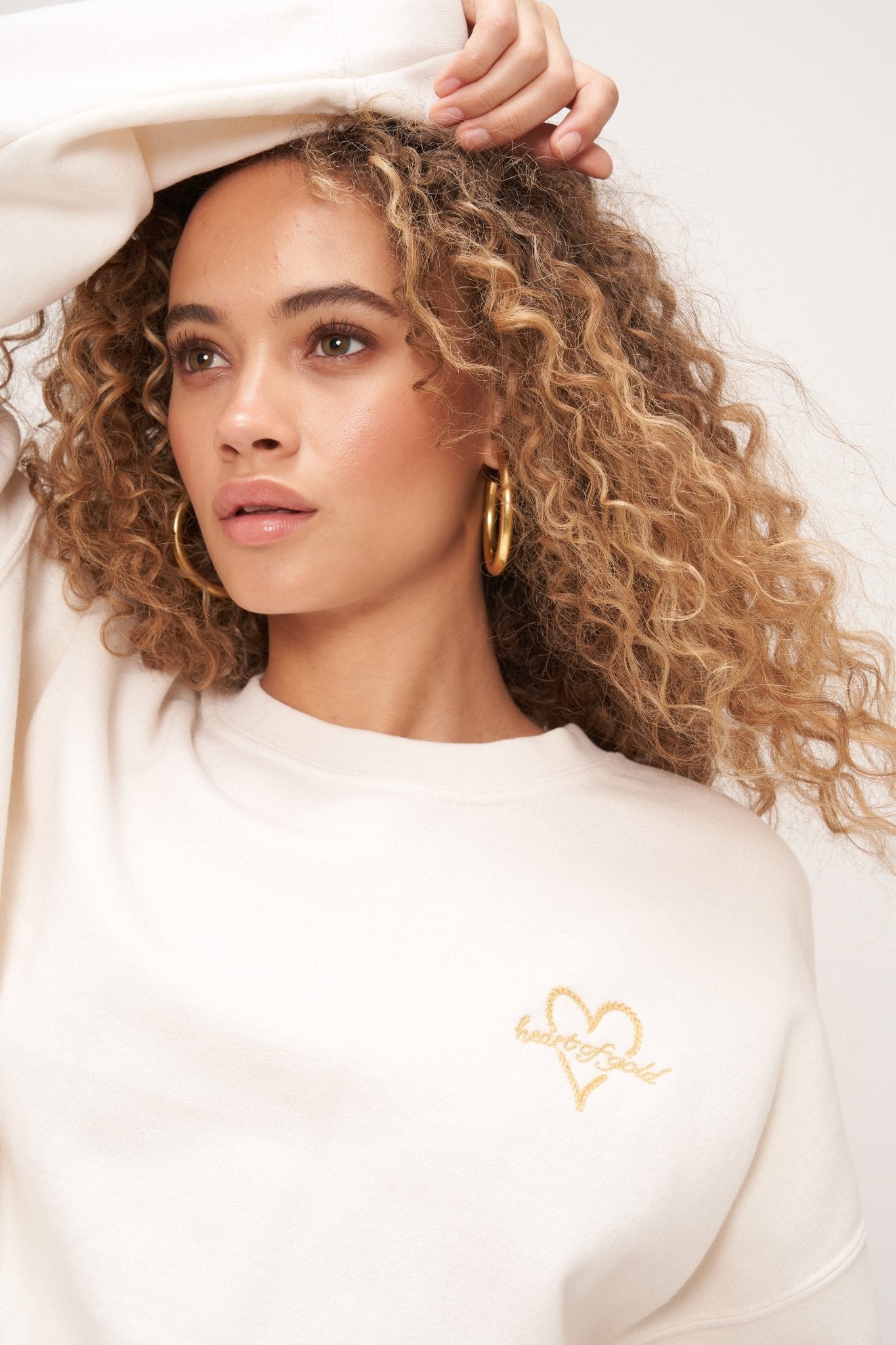 Heart of Gold Sweatshirt - Addie Rose Boutique - Austin