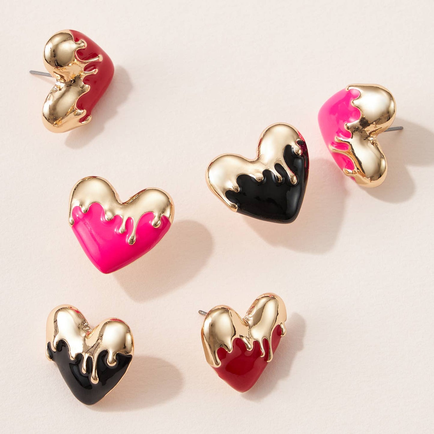 Heart Stud Earring - Addie Rose Boutique - Austin