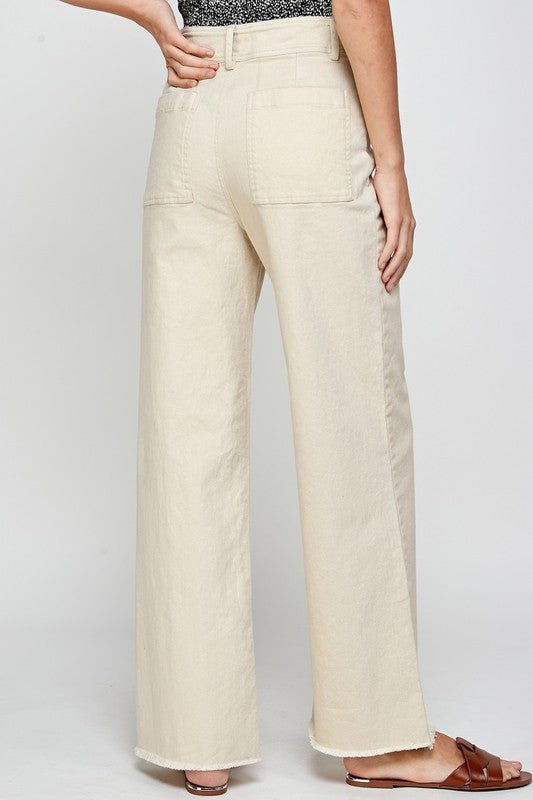 High Rise Wide Pant - Addie Rose Boutique - Austin